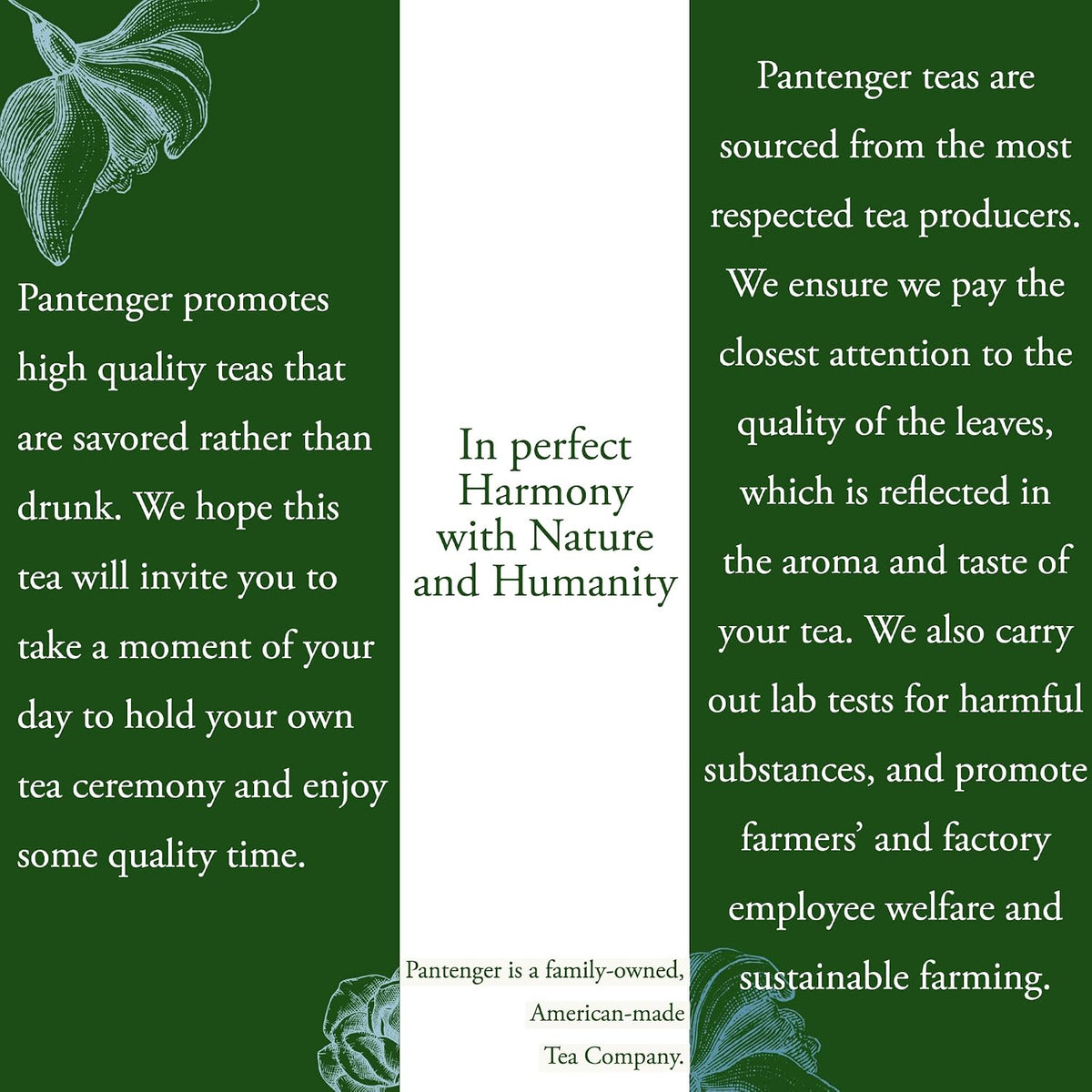 Organic Japanese Genmaicha | 100 Tea Bags | Organic Japanese Green Tea + Roasted Brown Rice | by Pantenger.