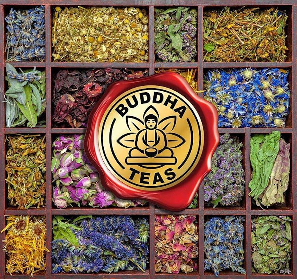 Buddha Teas Organic Rose Hips Tea - Herbal Tea, Caffeine Free