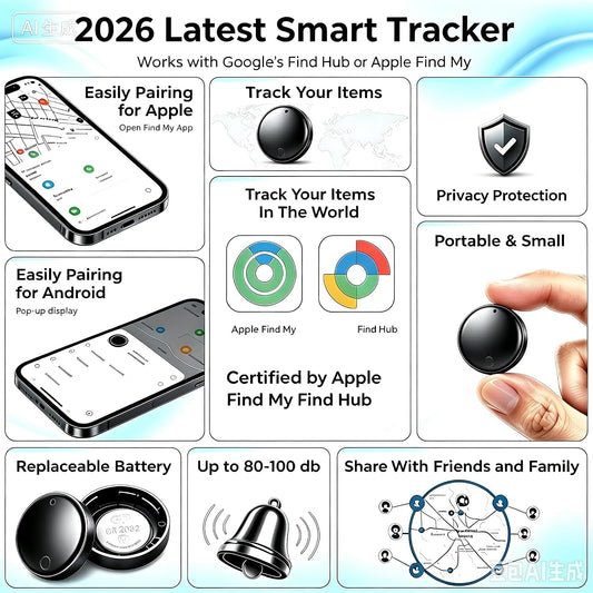 Air Tags-4 Pack Android,Air Tags for Android Item Locator for Android & iOS Bluetooth Tracker Tag Smart Tags IP65 Waterproof Luggage Tracker Keys,,Suitcases,Wallet,etc