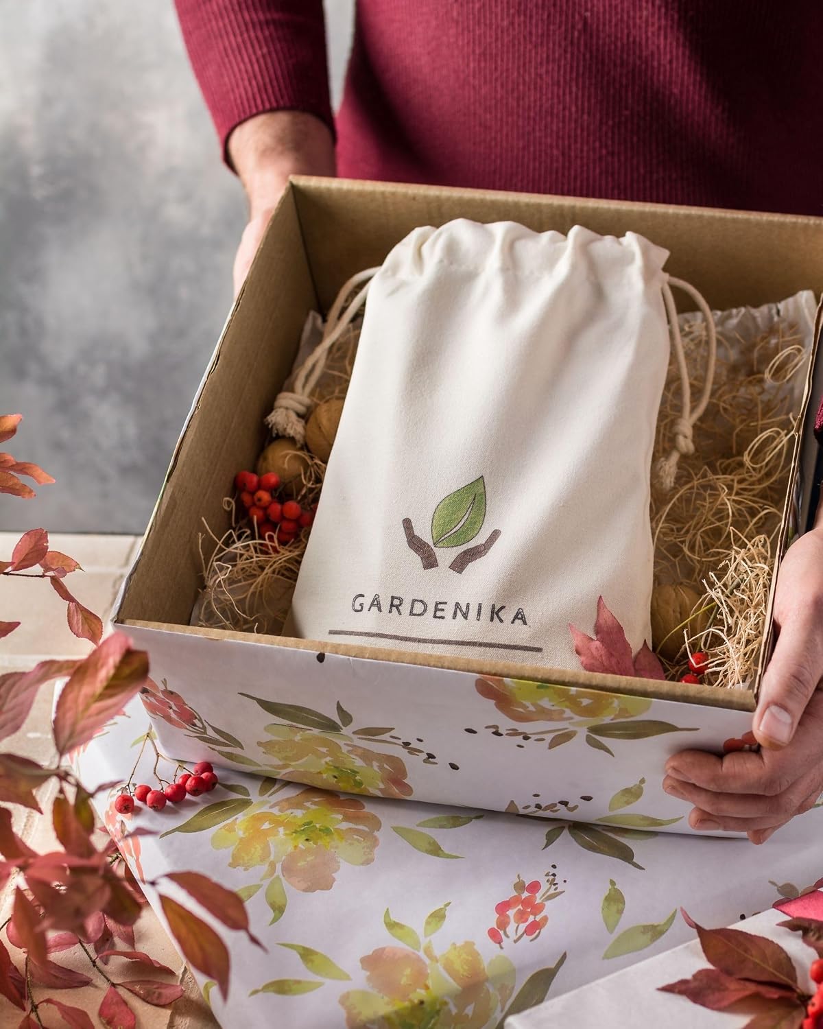 Gardenika Organic Loose Leaf Tea Sampler - Herbal Caffeine-Free Set - Ayurvedic Blend, KSA Kosher, No Natural or Artificial Flavors