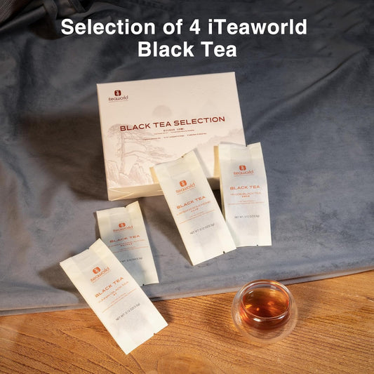 iTeaworld Loose Leaf Chinese Tea Sampler, 8 Flavors (Oolong Tea, Jasmine Flower Tea, Green Tea and White Tea), Each Flavor Comes With 2 Packs Of Loose Leaf Tea Sampler, With Mediumly Caffeinated, Sugar Free for Health, 2.1oz