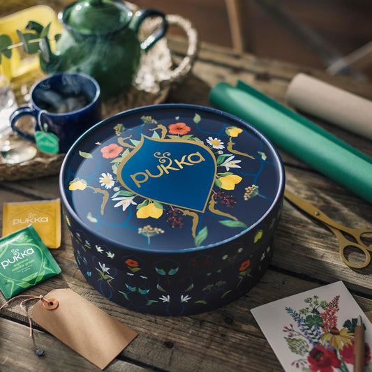 Pukka Organic Herbal Tea Sampler Caffeine Free Wellness Collection with Chamomile Vanilla Manuka Honey Lemon Ginger Three Mint Night Time Premium Tea Bags