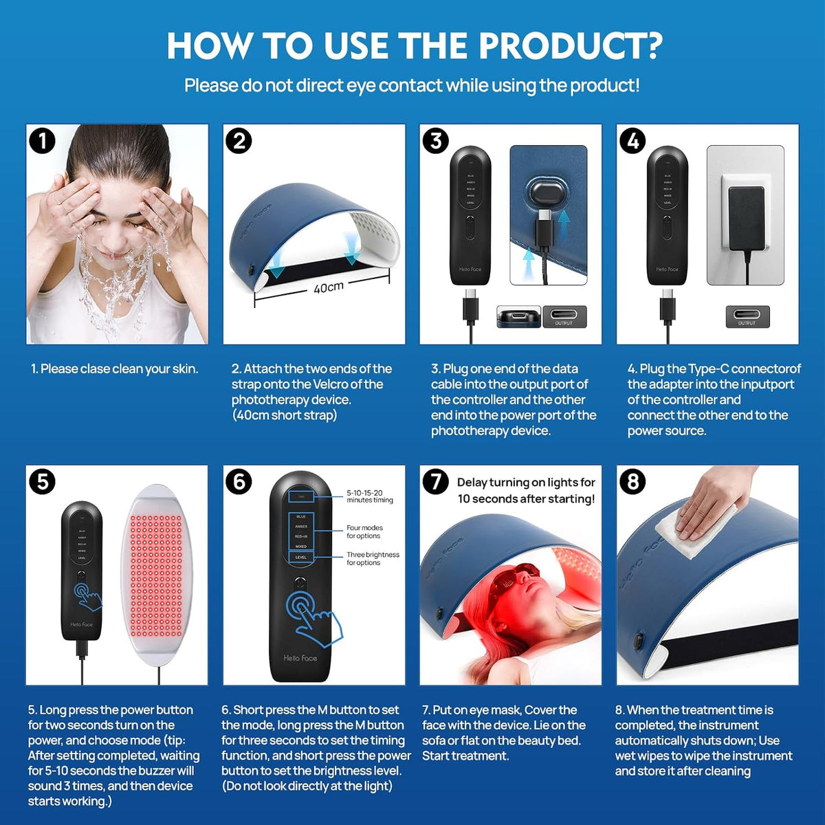 Red Light Therapy for Face, Multifunctional PDT for Body, FSA eligible