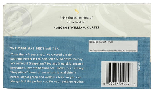 Celestial Seasonings Wellness Tea, Sleepytime Extra, 20 Count