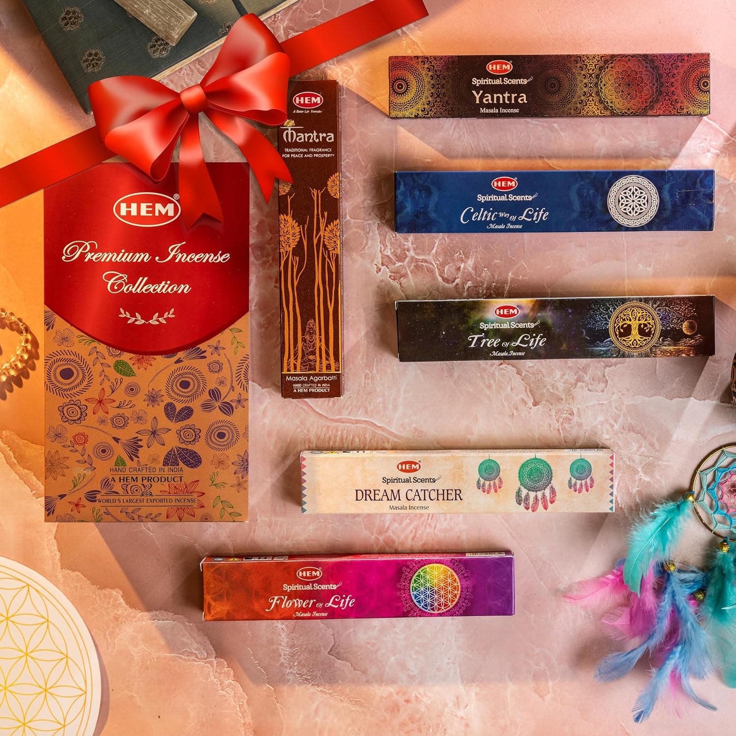HEM Incense Sticks – 12 Box Variety Pack (240 Sticks Total, 20 Sticks per Box) | Long Lasting Fragrance | Meditation, Relaxation, Yoga, Aromatherapy & Home Fragrance