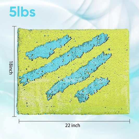 Weighted Lap Pad for Kids 5lbs Sensory Lap pad