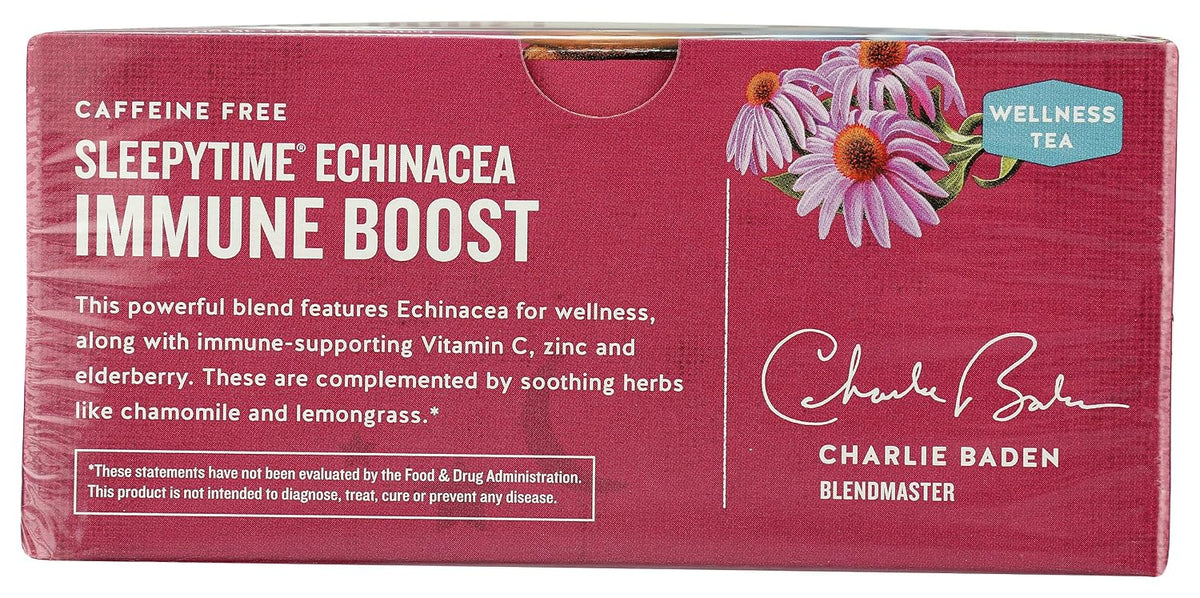 Celestial Seasonings Wellness Tea, Sleepytime Echinacea Complete Care, 20 Count Box