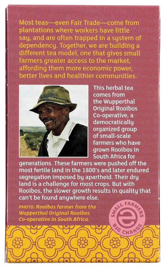 Equal Exchange, Tea Rooibos Organic, 20 Count