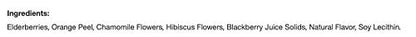 Tazo Foragers Elderberry Blackberry Tea 16 Count & Prickly Pear Cactus Tea 16 Count. Herbal Tea Bags. Caffeine Free. Set