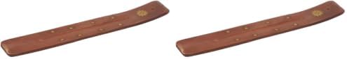 Hosley Wood Incense Holder Sun 10 Inches Ideal Gift for Wedding, Aromatherapy, Zen, Spa, Reiki, Meditation