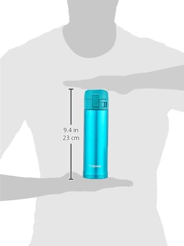 Zojirushi Stainless Steel Mug, 16oz, Smoky Blue