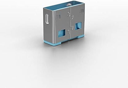 Lindy USB Port Blocker - Pack of 10 - Blue 40462
