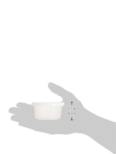 Sammons Preston 56417 Putty Containers for 4 or 6 Ounces of Therapy Putty, Pack of 10