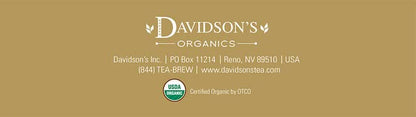 Davidson's Organics, Moringa Chamomile Lavender, 100-count Individually Wrapped Tea Bags