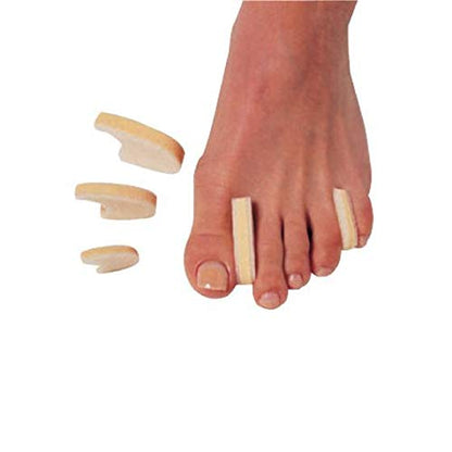 PediFix 3-Layer Toe Separators, Pack of 12 — Large