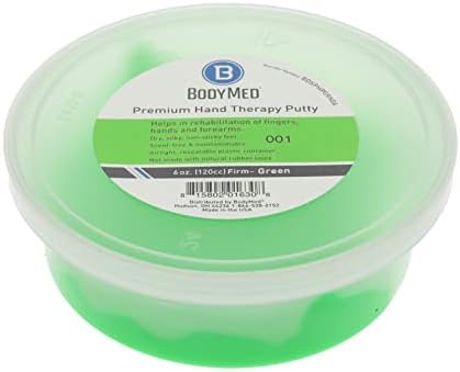 BodyMed Premium Hand Therapy Putty, Yellow, 6 Oz., Soft, Strengthening Therapy Putty for Physical Rehabilitation