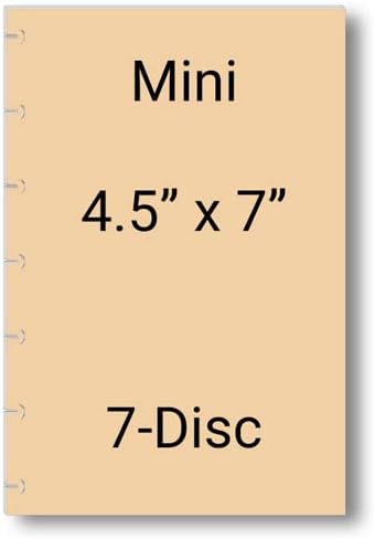 Habit Tracker Inserts for 9 Disc Planners, Habit Log, Resolution Tracker, Monthly Habit Planner for Medium Size Planners (9 Disc Classic (7" x 9.25"))