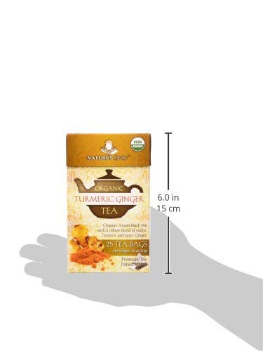 Nature's Guru Instant Vanilla Chai Tea Drink Mix Sweetened, 10 Count (Pack of 1) Single Serve On-the-Go Drink Packets
