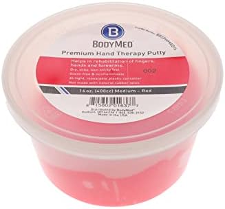 BodyMed Premium Hand Therapy Putty, Yellow, 6 Oz., Soft, Strengthening Therapy Putty for Physical Rehabilitation