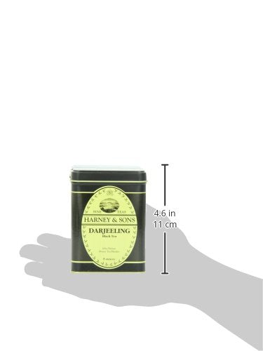 Harney & Sons Victorian London Fog, 4oz Loose Leaf Black and Oolong Tea with Bergamot, Lavender, and Vanilla, Hearty English Black Tea Blend, Stocking Stuffer