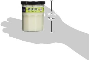 MRS. MEYER'S CLEAN DAY Lavender Soy Candle, Garden-Inspired Aromatherapy Homekeeping, 35 Hour Burn Time, Made with Essential Oils, 7.2 oz Large Glass Jar Candles (Pack of 2)