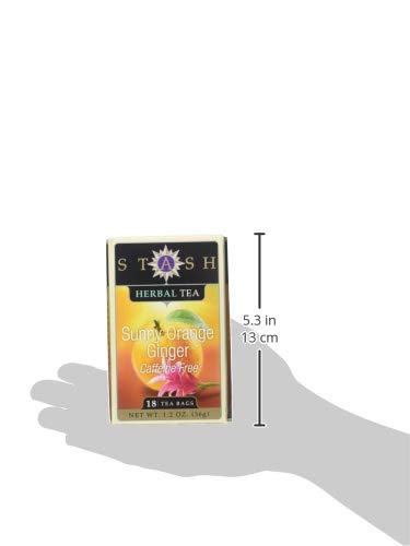 STASH TEA TEA GINGER ORANGE 18BG