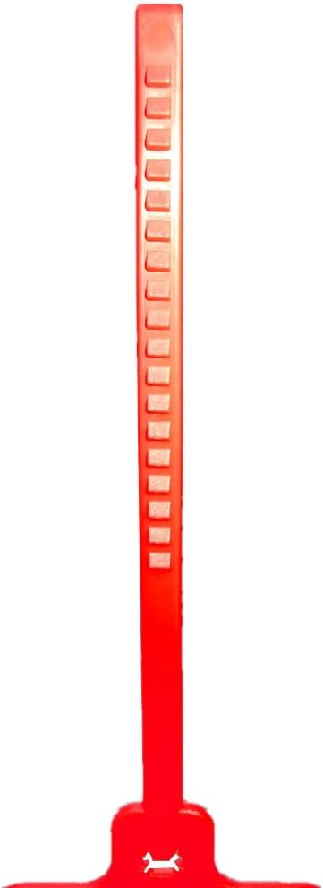 100pcs Reusable Blank Plastic Tags Ties Key Tags 1.45"*2.48" Serrated Tension Sealing Strap with Large Label Plastic Tie Mark Label Waterproof Hang Sign Write on Tag (White, 100pcs)