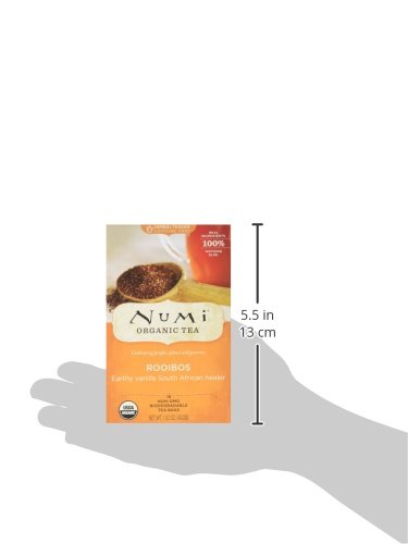 Numi Organic Rooibos Tea, 18 Herbal Tea Bags