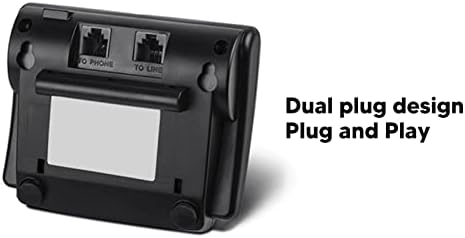 Call Blocker, Call Blocker for Landline Phones, 4000 Groups Large Capacity Prevent Harassment Caller ID Box with LCD Display