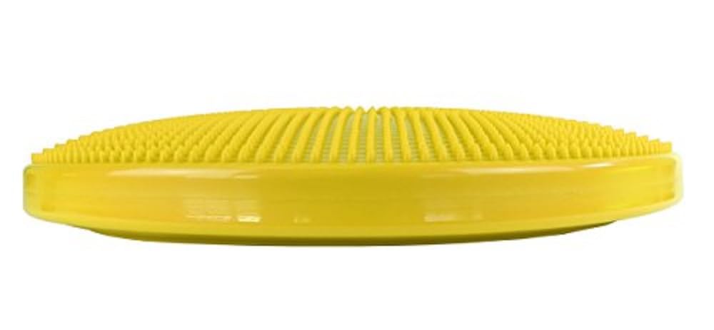 Cando-30-1870 CanDo Inflatable Balance Disc for Balance Training, Proprioception, Strengthening Lower Extremities, Posture, Back Pain, Stress Relief, Restlessness and Anxiety. Black, 14” Diameter