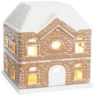 Candle Warmers ETC. Illumination Fragrance Warmer- Light-Up Warmer for Warming Scented Candle Wax Melts and Tarts or to Freshen Room, White Harmony
