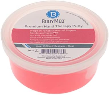 BodyMed Premium Hand Therapy Putty, Yellow, 6 Oz., Soft, Strengthening Therapy Putty for Physical Rehabilitation