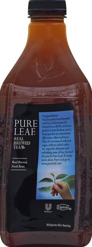 Pure Leaf Prepared Tea, Raspberry 64 fl oz Plastic Bottle