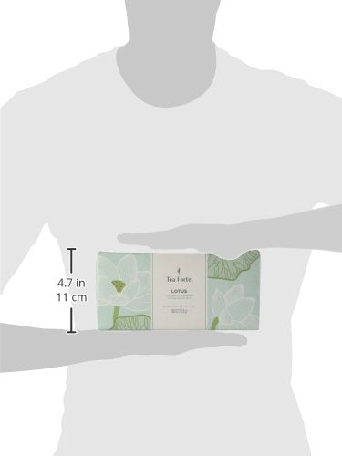 Tea Forte Premium Presentation Box Gift Set Sampler, 20 Count, Assorted Blends Individually Wrapped Handcrafted Pyramid Infuser Bags, Frank Lloyd Wright