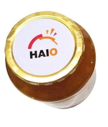 HAIO Ginger Tea With Honey - Korean Herbal Tea, 2.2 lb (1 kg) Jar