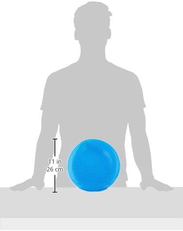 Black Mountain Products Exercise Balance Stability Disc with Hand Pump