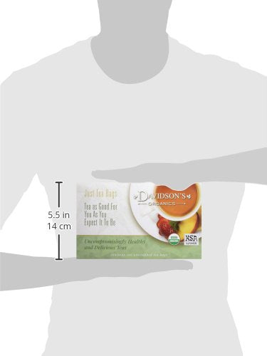 Davidson's Organics, Hibiscus Flowers, 100-count Unwrapped Tea Bags