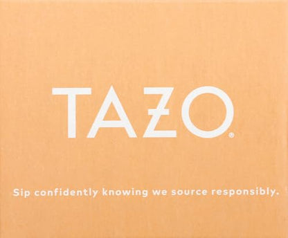 TAZO Wild Sweet Orange Herbal Tea Bags 20-Count Caffeine Free Unsweetened Hot Tea with Orange Peel Lemongrass Citrus Herbs Licorice Root Natural Flavors Non-GMO Kosher