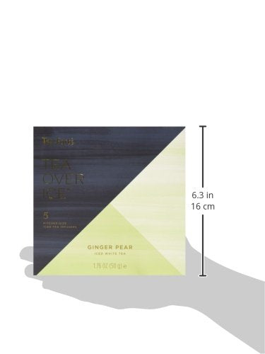 Tea Forte Tea Over Ice White Ginger Pear Tea, 5 Pyramid Infusers