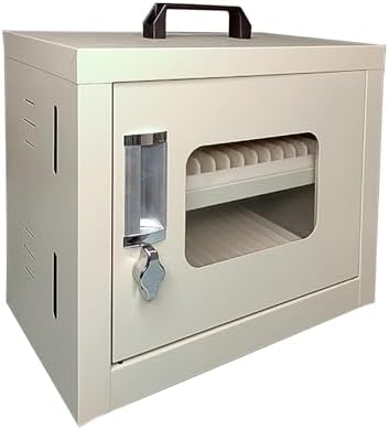 Wall Mounted Cell Phone Jail Lock Box - 15/30/45/60/75 Slots Charging Station for Office, School, Classroom & Factory - Family Time Out Organizer (38x22x33cm/15x9x13in)