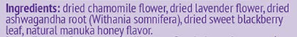 Hyleys Calm Tea with Ashwagandha, Lavender & Honey, Vegan, 25 Tea Bags