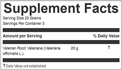 Hanan Peruvian Secrets Valeriana Herbal Tea | 100% Natural Valerian Root | 2.12oz / 60g | Naturally Aids in Relieving Occasional Stress, Tension | Safely Promotes Sleep and Relaxation
