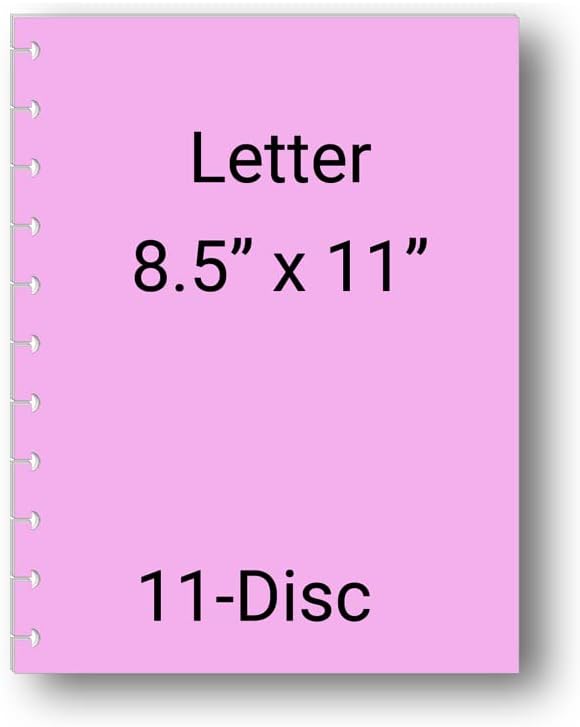 Habit Tracker Inserts for 9 Disc Planners, Habit Log, Resolution Tracker, Monthly Habit Planner for Medium Size Planners (9 Disc Classic (7" x 9.25"))