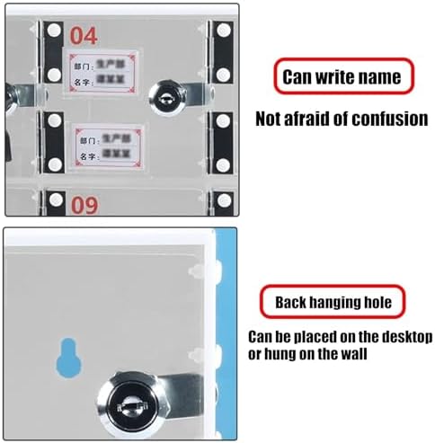 6-30 Slot Acrylic Phone Locker - Durable Charging Station for Classroom, Office, Events | Secure, Organized Storage for Multiple Devices