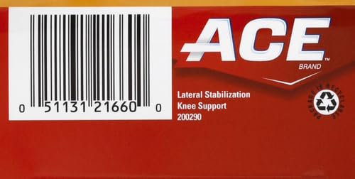 ACE Brand Adjustable Knee Brace with Side Stabilizers Provides Support & Compression to Arthritic and Painful Knee Joints