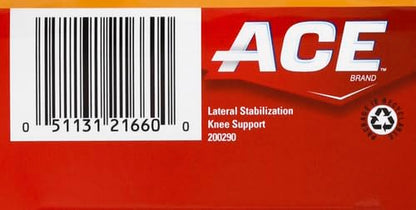 ACE Brand Adjustable Knee Brace with Side Stabilizers Provides Support & Compression to Arthritic and Painful Knee Joints