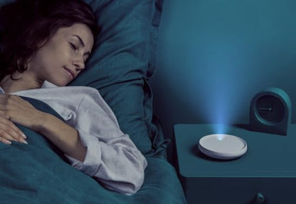 Dodow Sleep Aid Device — Fall Asleep Faster with Guided Breathing Light and Nightly Practice | Guides Included in Package | 8 & 20 Min Modes