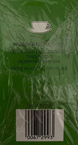 Trader Joes Green Tea, one box of 48 tea bags, hot or cold