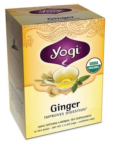 Ginger Tea Organic Yogi Teas 16 Count (Pack of 3)