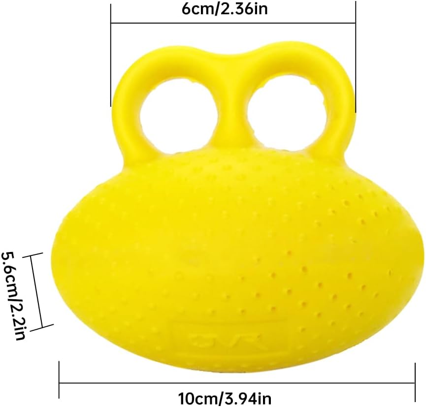 Finger Grip Ball, Hand Exerciser Grip Strengthener,Stroke Rehab Equipment,Stress Balls for Adults, Finger Gripper Strengthening Exercise for Hand